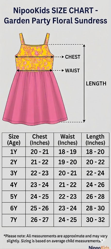 Garden Party Floral Sundress – Bright Yellow & Pink Two-Tone Co-ord Vibe
