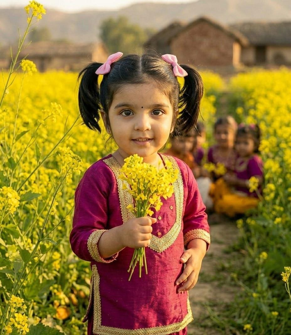 Royal Magenta & Gold Traditional Kurta Patiala Set for Girls