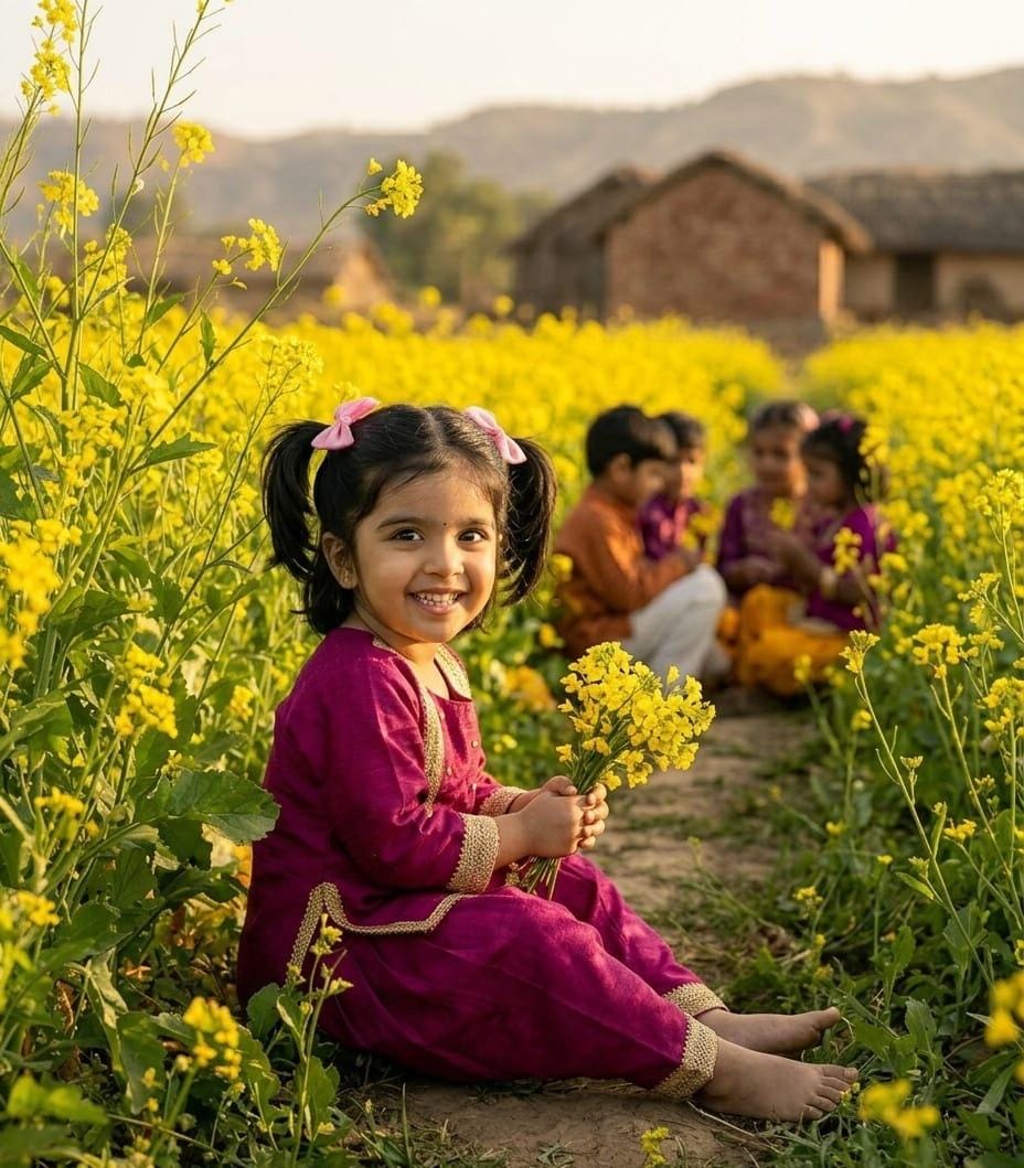 Royal Magenta & Gold Traditional Kurta Patiala Set for Girls