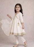 Ivory Grace Maharani angarakh Kurta Set